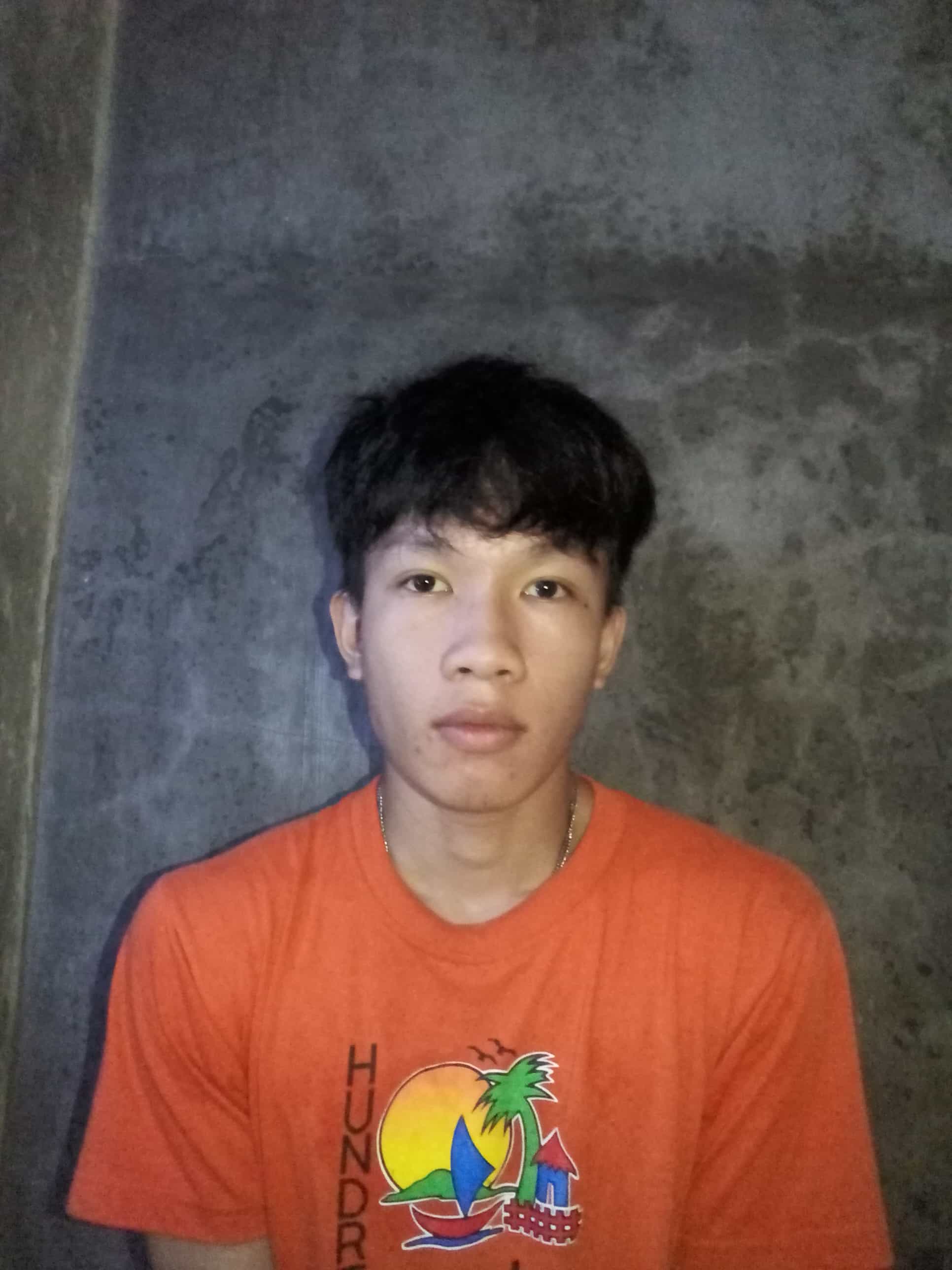 selfie with different hairstyle